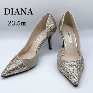 DIANA(ハイヒール/パンプス ・ ゴールド/金色系)のフリマ DIANA(ハイヒール/パンプス ・ ゴールド/金色系)のフリマ