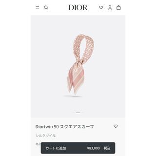 Christian Dior(バンダナ/スカーフ ・ グレー/灰色系)のフリマ Christian Dior(バンダナ/スカーフ ・ グレー/灰色系)のフリマ