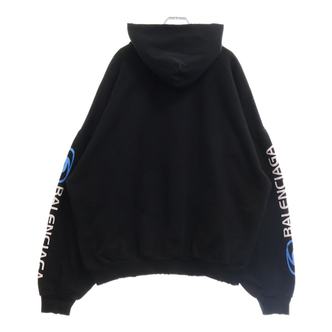 BALENCIAGA - BALENCIAGA バレンシアガ 24SS Surfer Maxi Hoodie BALENCIAGA - BALENCIAGA バレンシアガ 24SS Surfer Maxi Hoodie