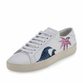 サンローラン(SAINT LAURENT)のSALE ❗️サンローラン グリッターSEX & SUN スニーカー 38サイズ(スニーカー)