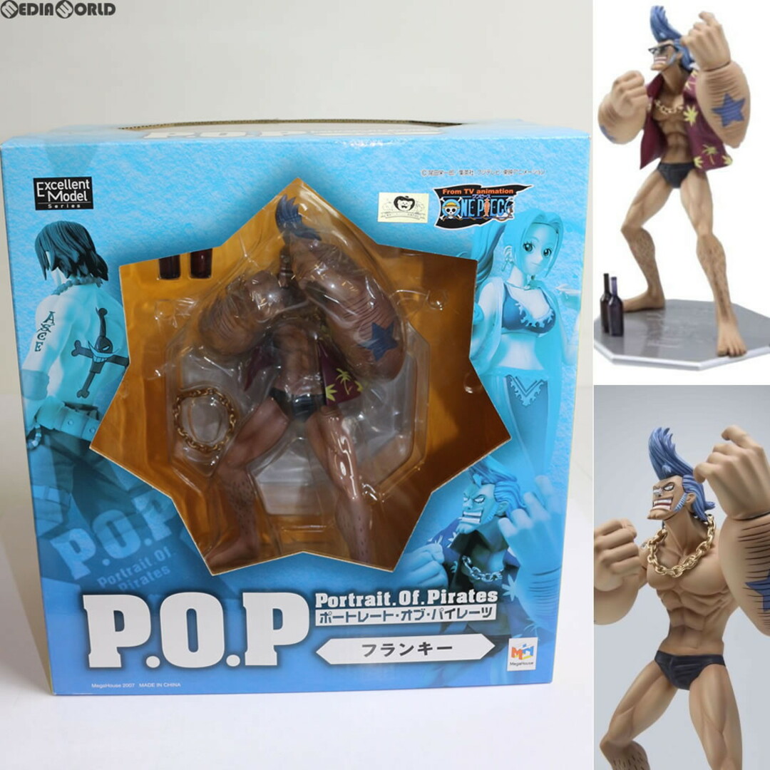 MegaHouse(メガハウス)のエクセレントモデル Portrait.Of.Pirates P.O.P NEO-2 フランキー ONE PIECE(ワンピース) 1/8 完成品 フィギュア メガハウス エンタメ/ホビーのフィギュア(アニメ/ゲーム)の商品写真