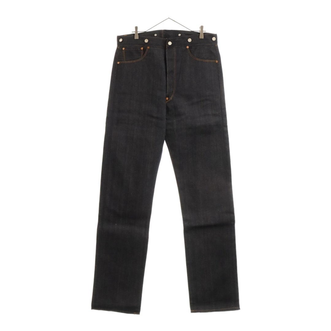 Levi's - Levi's リーバイス 90s VINTAGE 125 1890年代モデル ボタン裏刻印 555 サスペンダー ボタン 片バックポケット ジーンズ デニム パンツ インディゴ