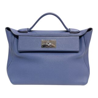 エルメス(HERMES)の　エルメス HERMES ヴァンキャトル29 C刻印　(2018年製) ブルーアガット　シルバー金具 トゴ/スイフト レディース ショルダーバッグ(ショルダーバッグ)