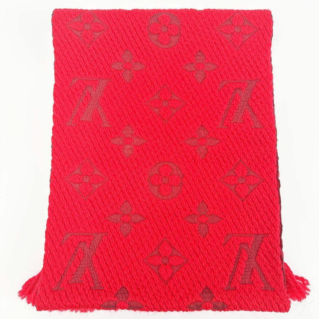 ルイヴィトン ロゴマニア マフラー レッド 美品 - マフラー/ショール ルイヴィトン ロゴマニア マフラー レッド 美品 - マフラー/ショール