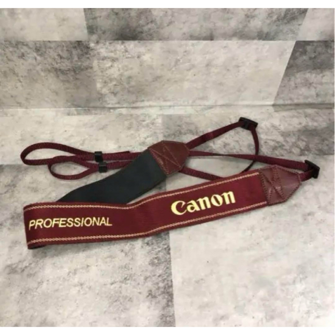 Canon(キヤノン)のCanon EOS PROFESSIONAL VERSION ストラップ 美品 スマホ/家電/カメラのスマホアクセサリー(ネックストラップ)の商品写真