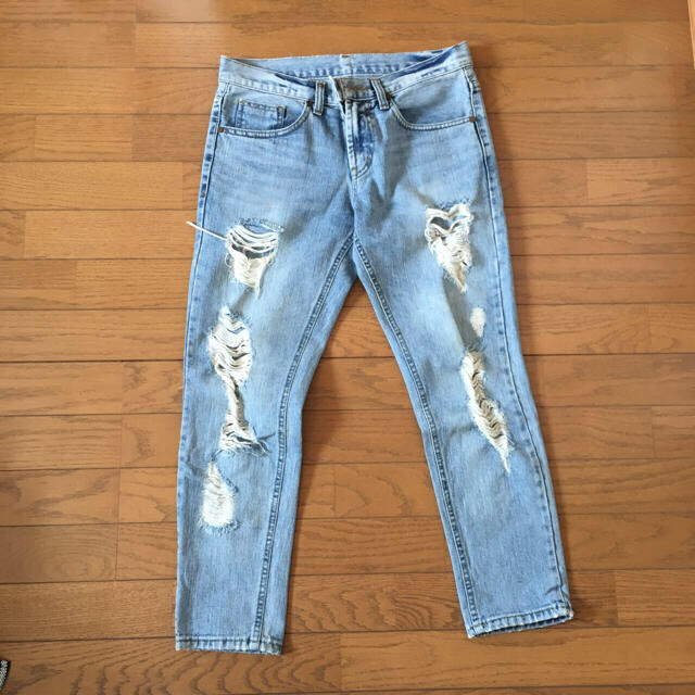 LagunaMoon(ラグナムーン)のダメージdenim メンズのパンツ(デニム/ジーンズ)の商品写真