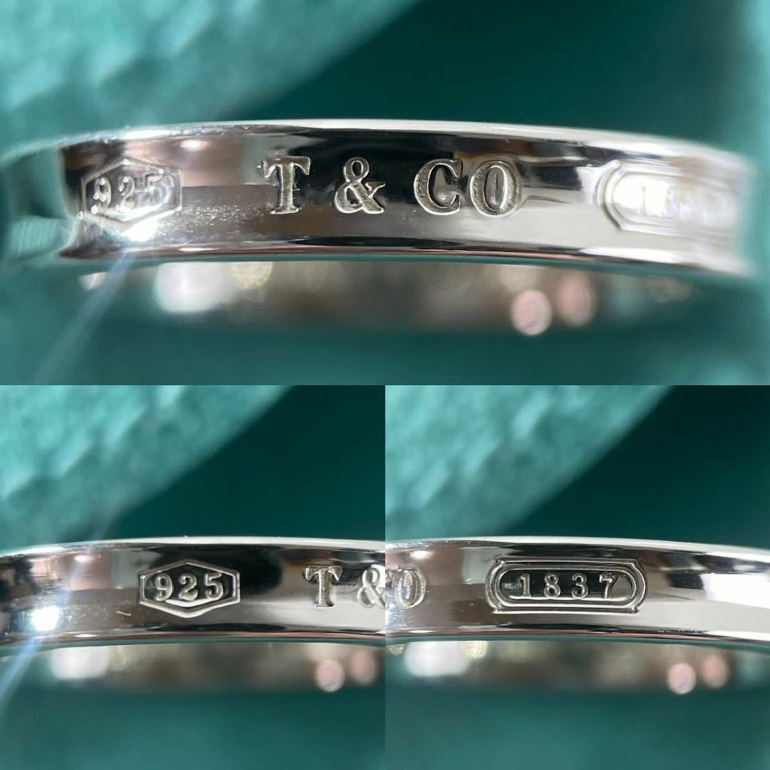 極美品 ティファニー 1837 リング 925 11号 A03622 - アクセサリー 極美品 ティファニー 1837 リング 925 11号 A03622 - アクセサリー