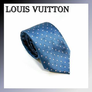 LOUIS VUITTON - 【LOUISVUITTONネクタイ】ほぼ未使用品 LOUIS VUITTON - 【LOUISVUITTONネクタイ】ほぼ未使用品