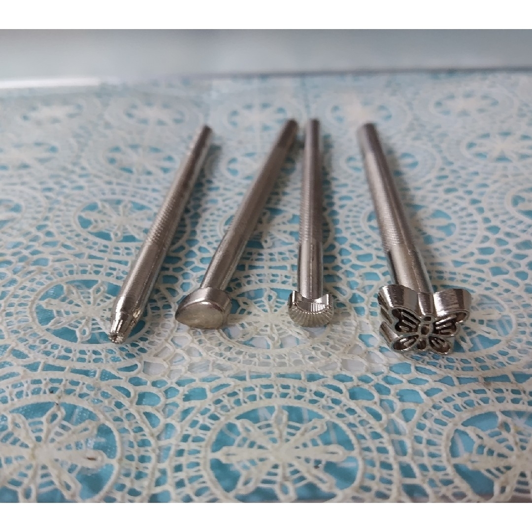 レザークラフト用ポンチ20本セット ハンドメイドのハンドメイド その他(その他)の商品写真