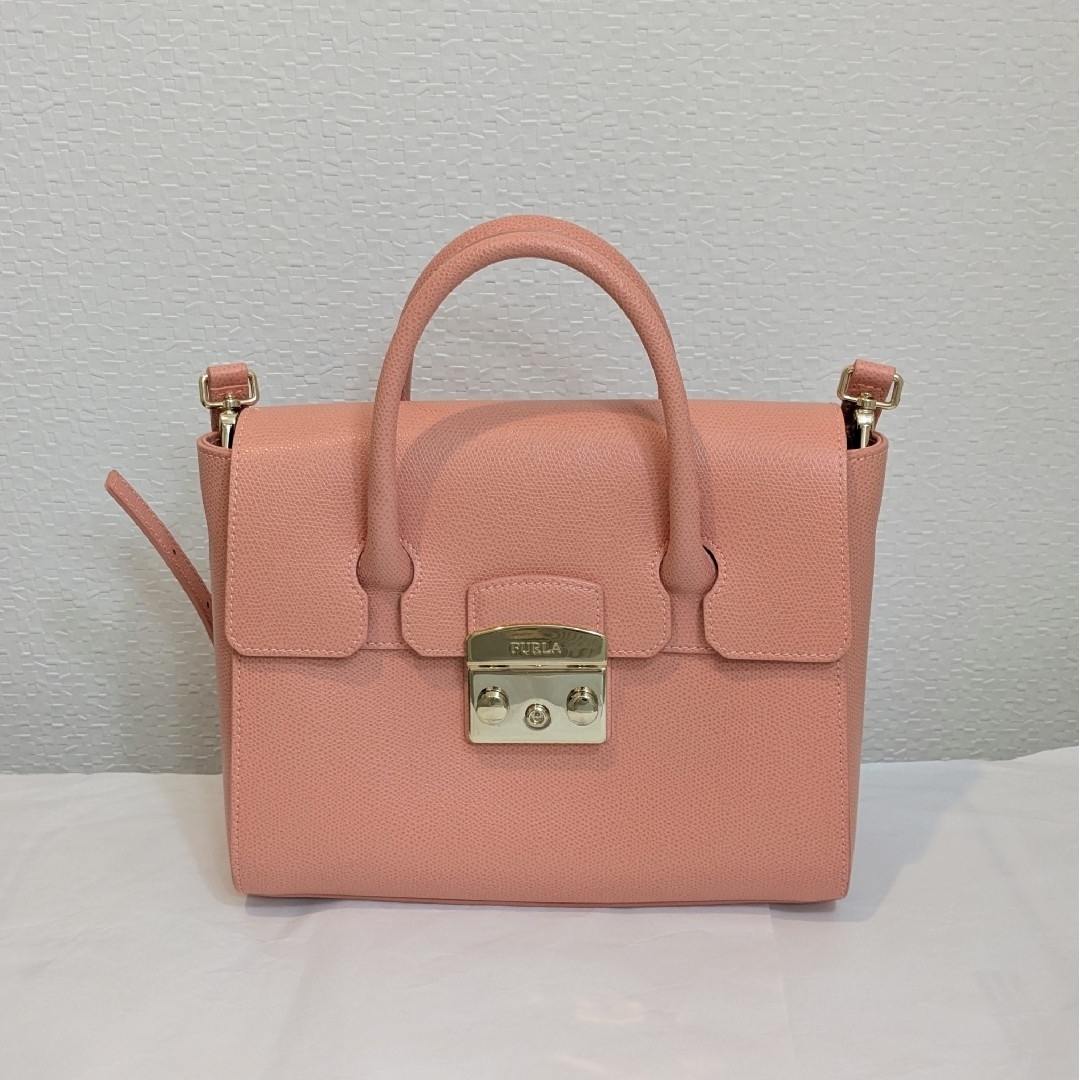 FURLA - フルラ　メトロポリス　スモールハンドバッグ　ペスカ