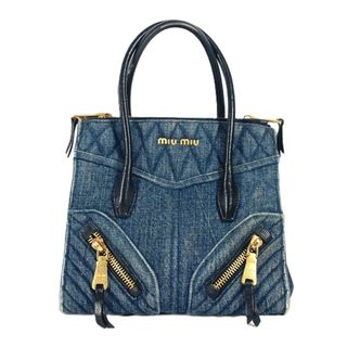 MIU MIU(バッグ ・ ブルー・ネイビー/青色系)のフリマアイテム一覧 MIU MIU(バッグ ・ ブルー・ネイビー/青色系)のフリマアイテム一覧