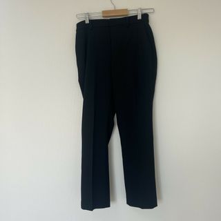 【UNIQLO】ユニクロ　ブラック　M　パンツ　スラックス　無地　シンプル　ボトムス　スーツ(その他)