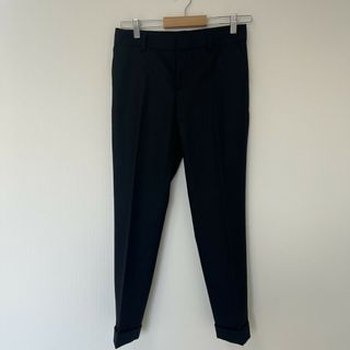 アンタイトル(UNTITLED)の【UNTITLED】アンタイトル　パンツ　ボトムス　ブラック　黒　サイズ1　無地　シンプル(その他)