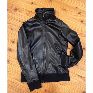 wjk - wjk ホースハイド レザージャケット ダブルジェイケイ 馬 wjk - wjk ホースハイド レザージャケット ダブルジェイケイ 馬