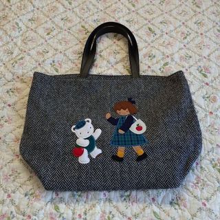 ジャマンピエッシェ JAMIN PUECH トートバッグ フェザー 黒 ジャマンピエッシェ JAMIN PUECH トートバッグ フェザー 黒