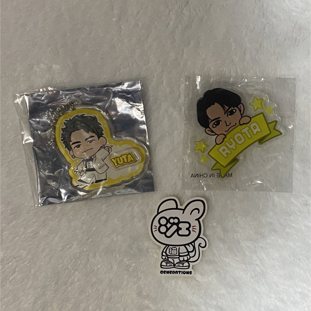 GENERATIONS(ジェネレーションズ)のGENERATIONS ステッカー ジェ猫 GENEKO 片寄涼太 中務裕太 エンタメ/ホビーのタレントグッズ(ミュージシャン)の商品写真