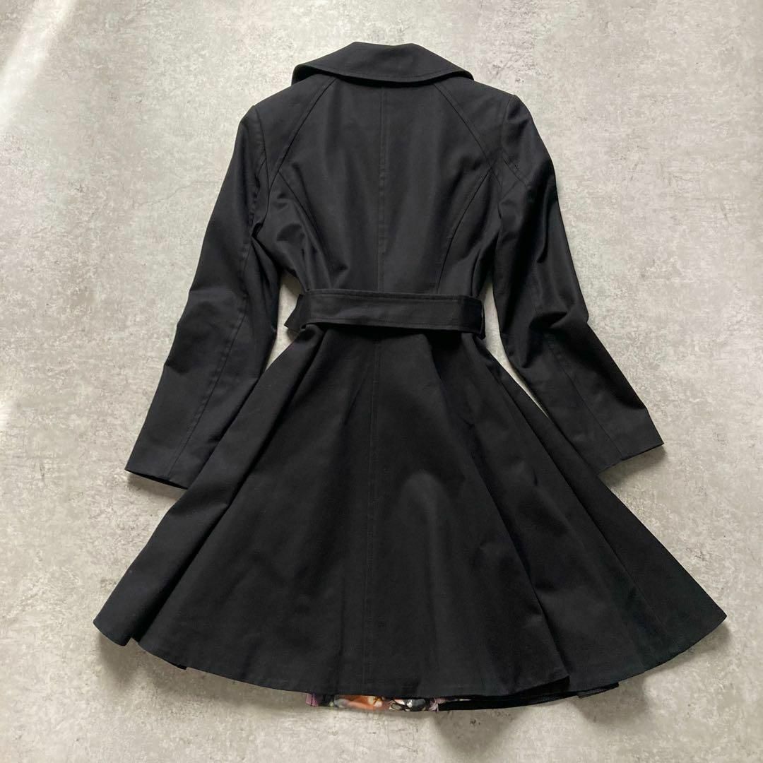 TED BAKER - テッドベイカー コットントレンチコート フレア A TED BAKER - テッドベイカー コットントレンチコート フレア A