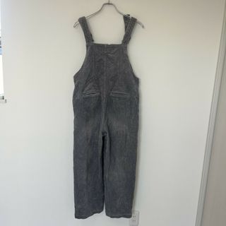 【Cepo】セポ　グレー　オーバーオール　無地　シンプル　カジュアル　ゆったり(サロペット/オーバーオール)