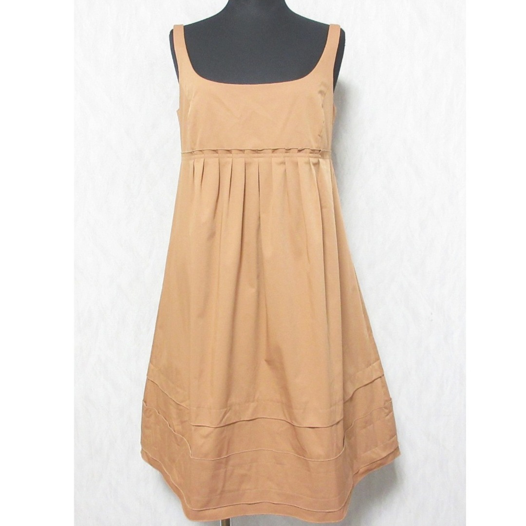 FOXEY NEW YORK ワンピース ブラウン 40 - ワンピース FOXEY NEW YORK ワンピース ブラウン 40 - ワンピース