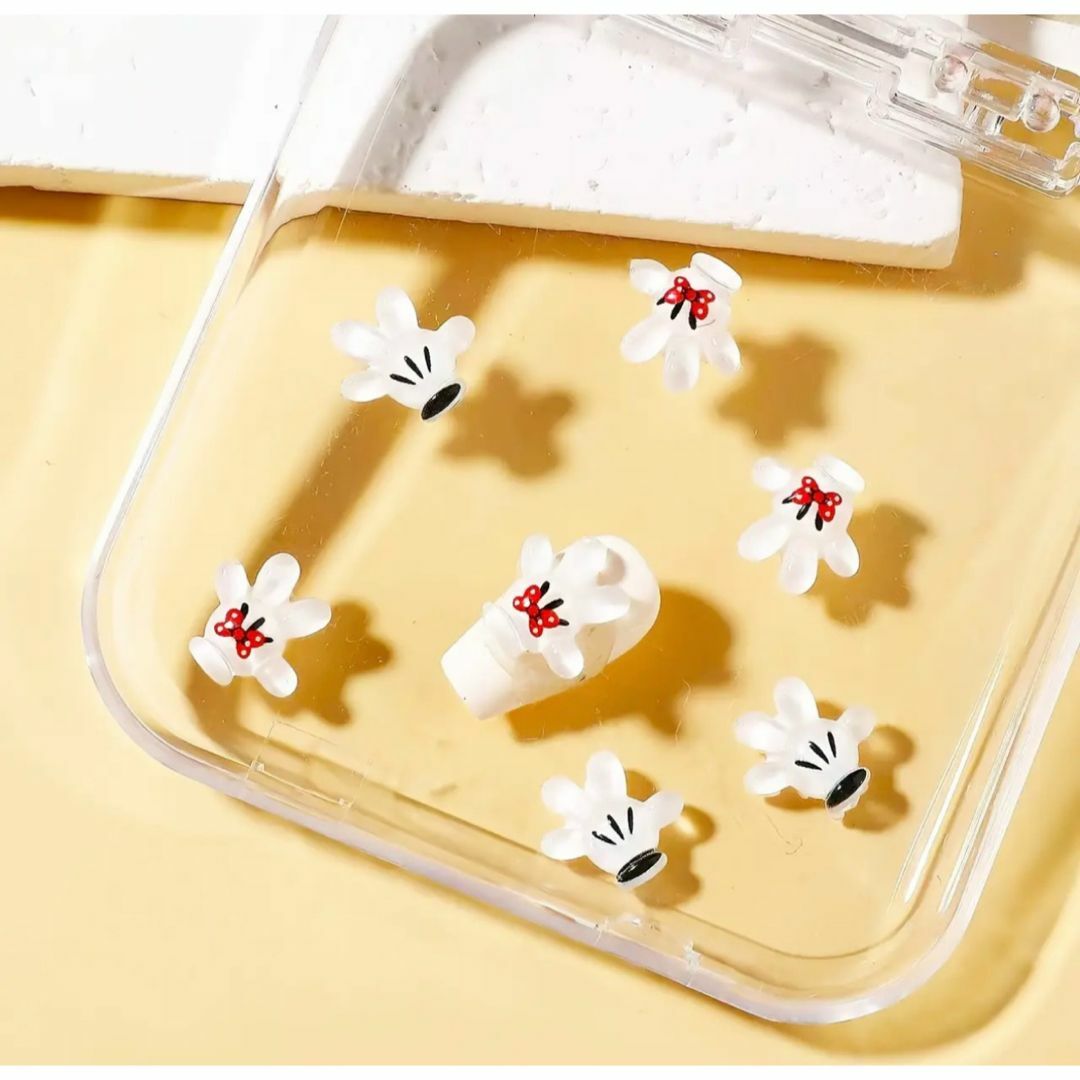ミッキー&ミニー デコパーツ ディズニー ネイルパーツ 30個セット まとめ売り コスメ/美容のネイル(デコパーツ)の商品写真