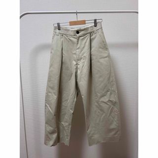 STUDIO NICHOLSON - STUDIO NICHOLSON ボリュームパンツ doveの STUDIO NICHOLSON - STUDIO NICHOLSON ボリュームパンツ doveの