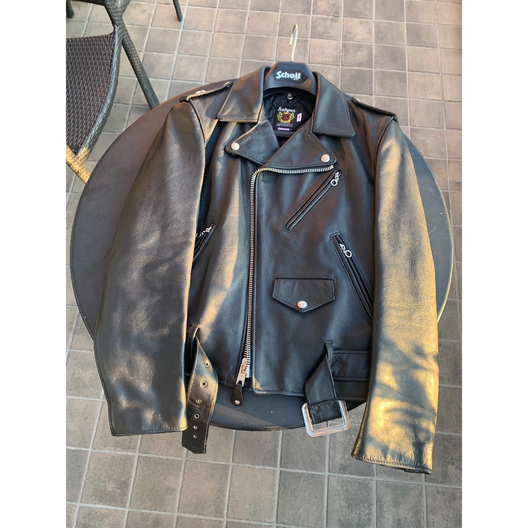 SCHOTT 613US 7007 ワンスター ダブルライダース 38 ショット