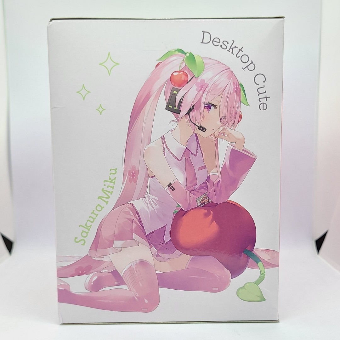 TAITO - 桜ミク Desktop Cuteフィギュア さくらんぼクッション TAITO - 桜ミク Desktop Cuteフィギュア さくらんぼクッション