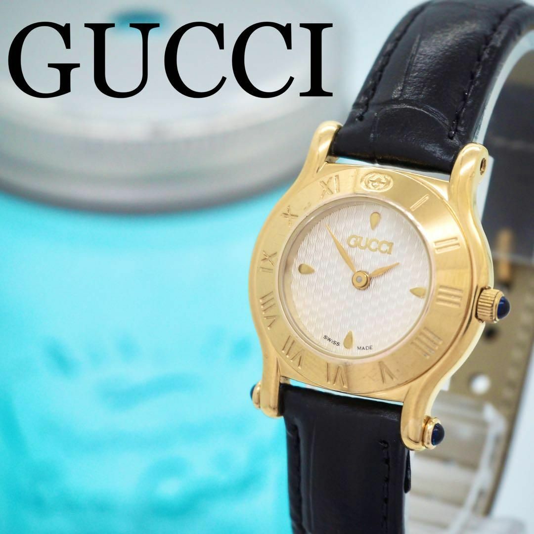 GUCCI - 290 GUCCI 時計 箱付き レディース 6500L ゴールド 新品 GUCCI - 290 GUCCI 時計 箱付き レディース 6500L ゴールド 新品