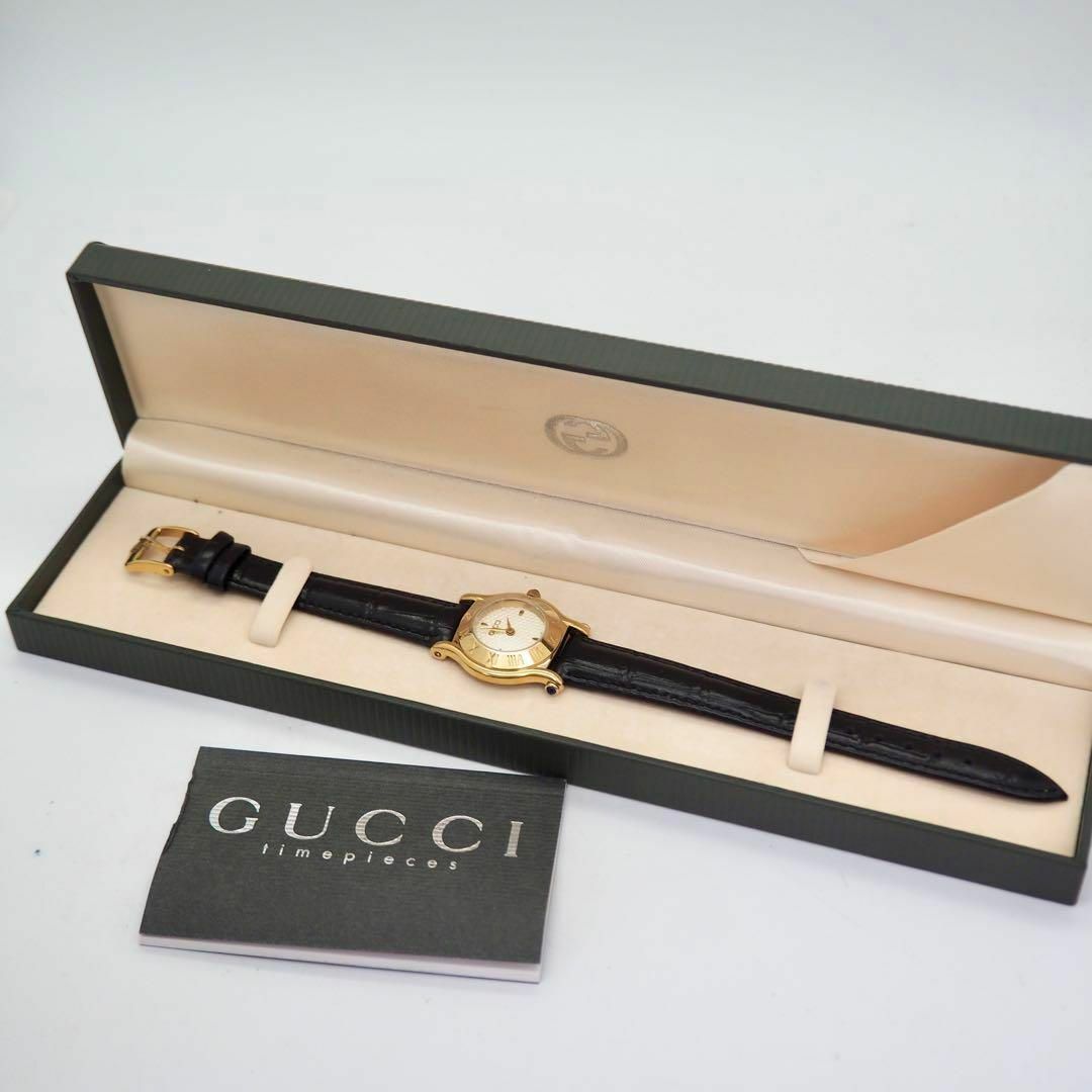 GUCCI - 290 GUCCI 時計 箱付き レディース 6500L ゴールド 新品 GUCCI - 290 GUCCI 時計 箱付き レディース 6500L ゴールド 新品