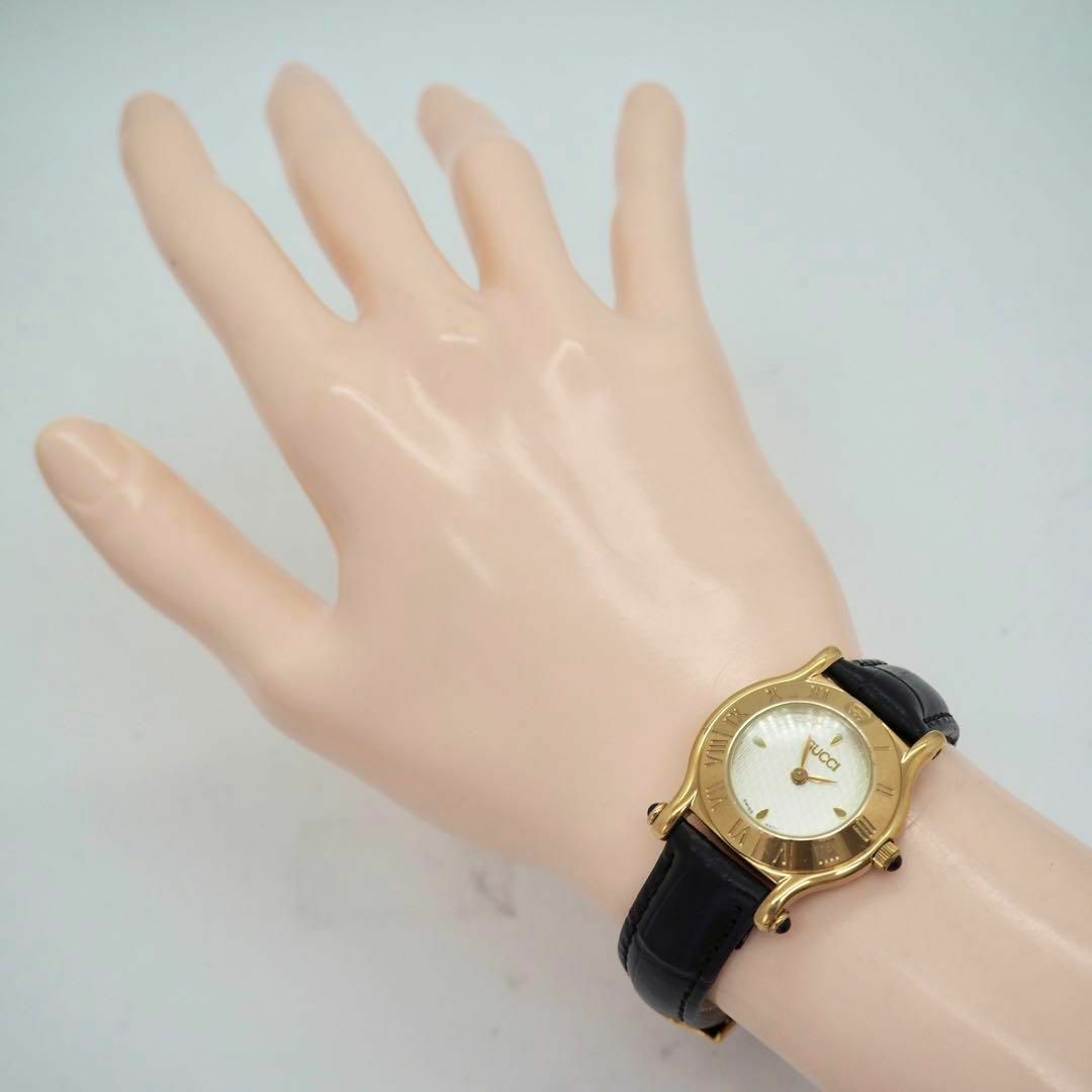 GUCCI - 290 GUCCI 時計 箱付き レディース 6500L ゴールド 新品 GUCCI - 290 GUCCI 時計 箱付き レディース 6500L ゴールド 新品