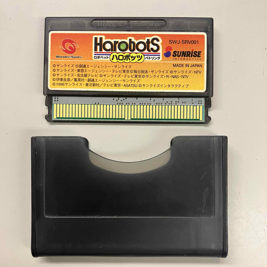 【動作確認済】WSソフト『ハロボッツ』ワンダースワン エンタメ/ホビーのゲームソフト/ゲーム機本体(携帯用ゲームソフト)の商品写真