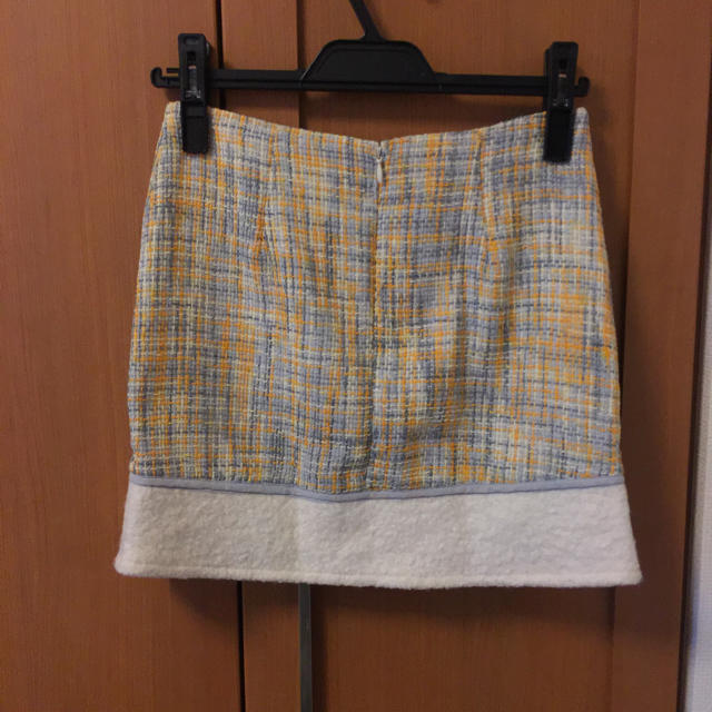 MERCURYDUO(マーキュリーデュオ)の春ツイード×レース ミニスカート レディースのスカート(ミニスカート)の商品写真