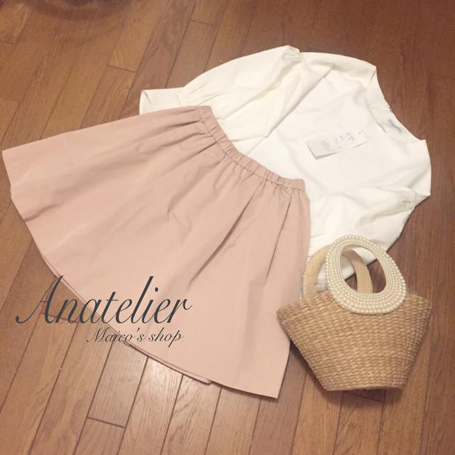 anatelier(アナトリエ)の美品♡anatelier♡形状記憶ハリフレアスカート チェスティ レディースのスカート(ひざ丈スカート)の商品写真