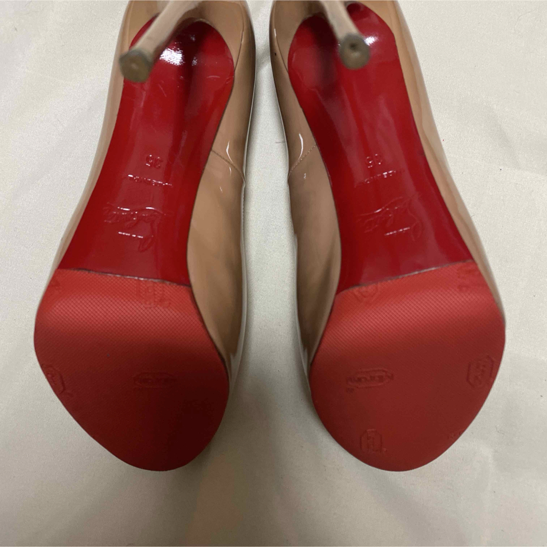 Christian Louboutin - ルブタン オープントゥ 12センチヒール Christian Louboutin - ルブタン オープントゥ 12センチヒール