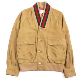 GUCCI - adidas x Gucci ダブルネームアノラックブルゾン 44の GUCCI - adidas x Gucci ダブルネームアノラックブルゾン 44の