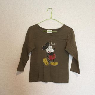 マウジー(moussy)の難ありmoussyマウジーディズニーミッキーロンTカットソーM(Tシャツ(長袖/七分))