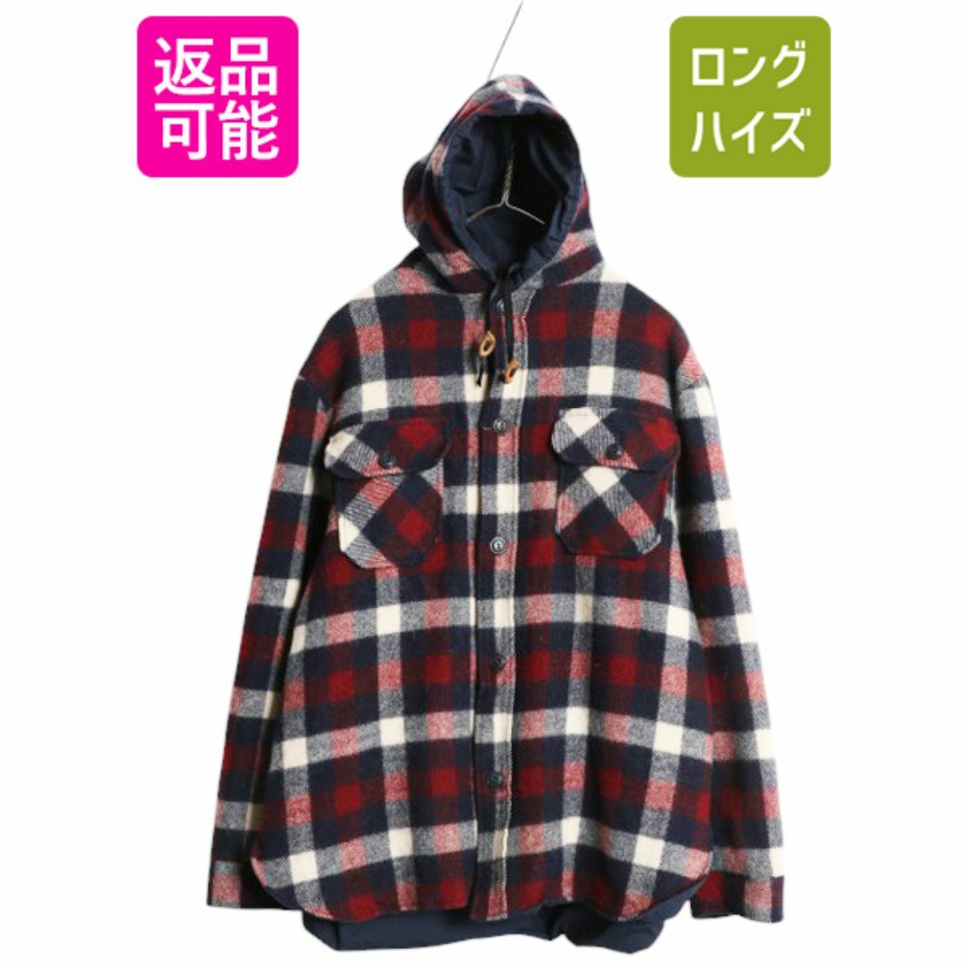 WOOLRICH - 70s ☆ ウールリッチ リバーシブル シャツ WOOLRICH - 70s ☆ ウールリッチ リバーシブル シャツ
