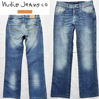 Nudie Jeans - Who want itフレアデニム スキニー ロング Nudie Jeans - Who want itフレアデニム スキニー ロング