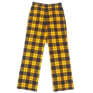 GUCCI - GUCCI シルク 幾何学模様 スラックス パンツ 48 GUCCI - GUCCI シルク 幾何学模様 スラックス パンツ 48