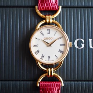 GUCCI - ☆【超レア美品】グッチ5500Lコンビダイヤパール GUCCI - ☆【超レア美品】グッチ5500Lコンビダイヤパール
