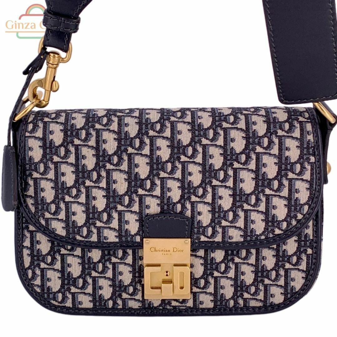 Christian Dior - CHRISTIAN DIOR クリスチャン ディオール ショルダーバッグ トロッター キャンバス ネイビー OOXMA-0157 ユニセックス ginzaclass