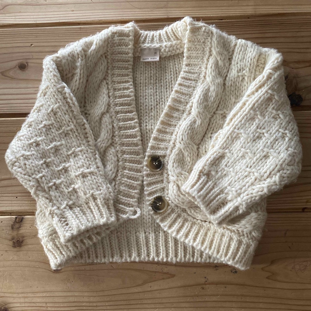 petit main(プティマイン)のpetit main ニット キッズ/ベビー/マタニティのキッズ服女の子用(90cm~)(ニット)の商品写真