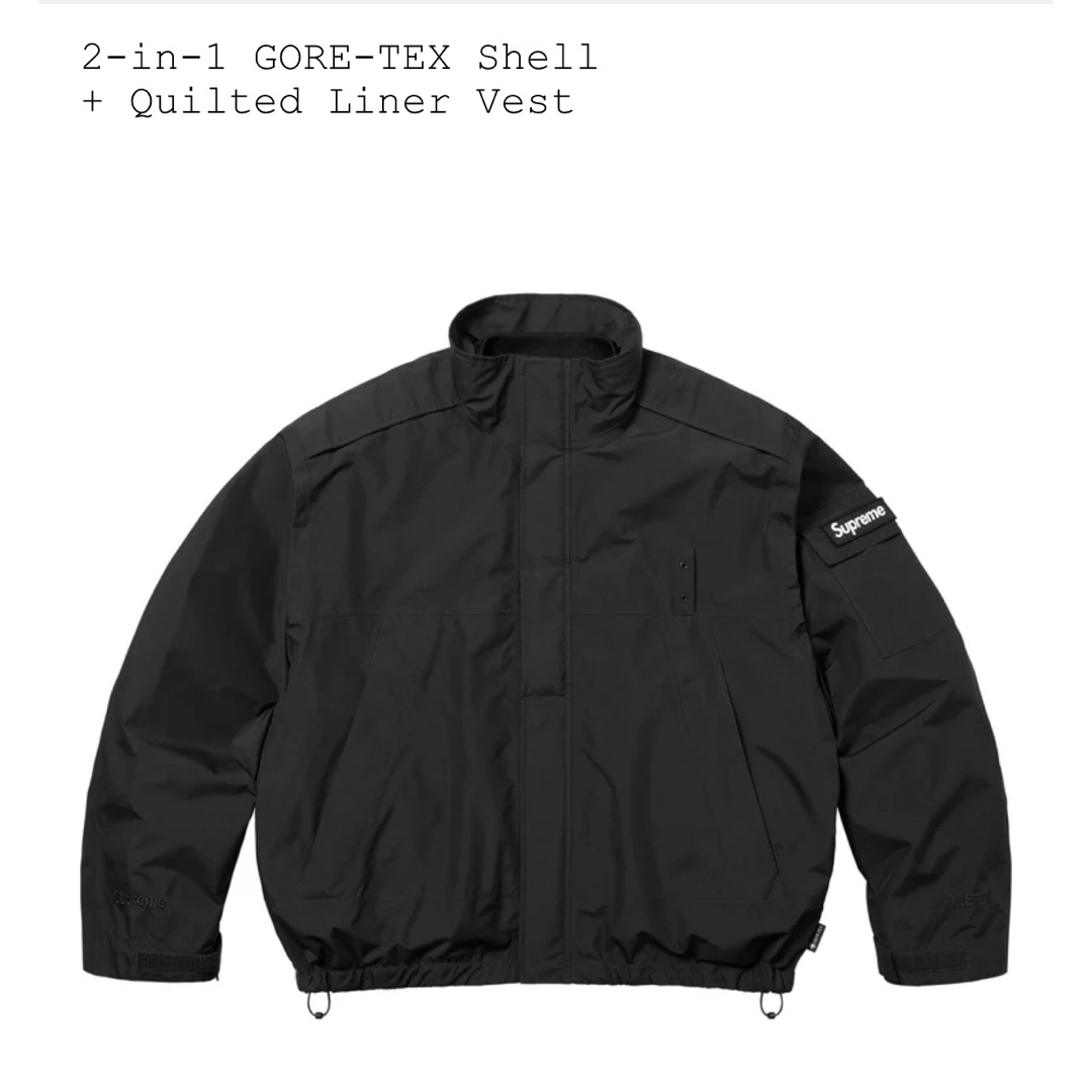 Supreme - 【新品】Supreme 25ss GORE-TEX シェルジャケット 黒S Supreme - 【新品】Supreme 25ss GORE-TEX シェルジャケット 黒S