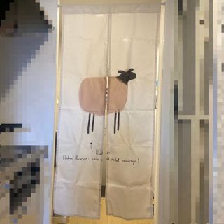 【🉐お値下げしました】目隠し用 のれん カーテン (のれん)