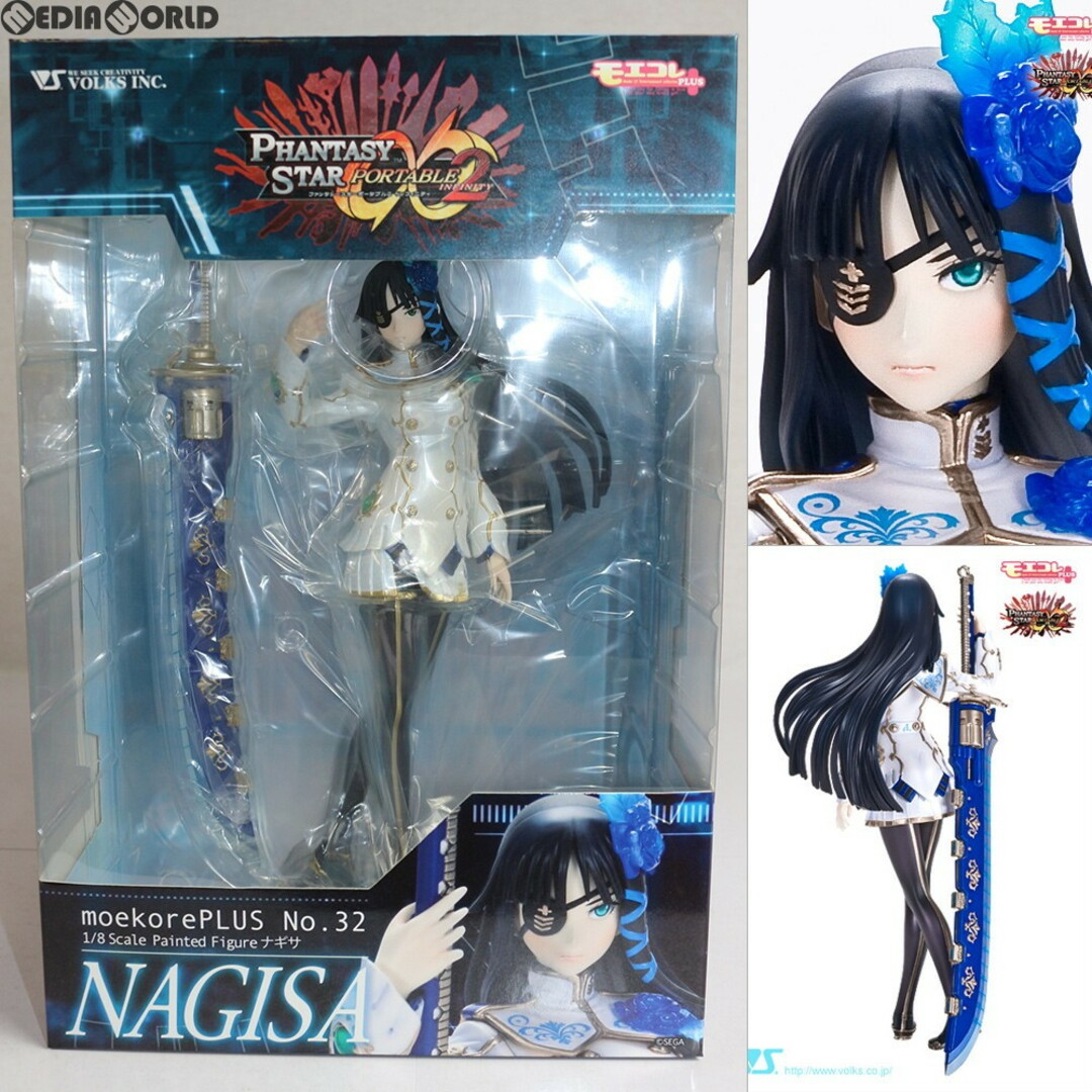 VOLKS(ボークス)のモエコレPLUS No.32 ナギサ ファンタシースターポータブル2 インフィニティ 1/8 完成品 フィギュア ボークスショップ&ホビー天国ウェブ限定 ボークス エンタメ/ホビーのフィギュア(ゲームキャラクター)の商品写真