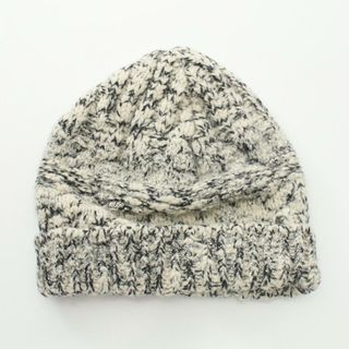 シャネル(CHANEL)のシャネル CHANEL ココマーク 帽子 ウール カシミヤ / コットン レディース ホワイト系 / ブラック系 P39163K02781 【中古】(その他)
