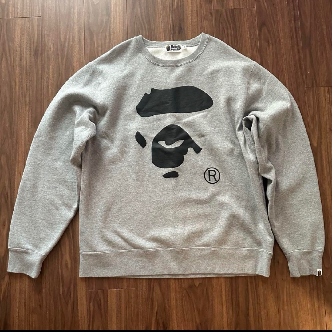 A BATHING APE - A BATHING APE グレー スウェット 3XL