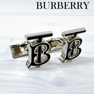 BURBERRY - 正規 バーバリー ホース レリーフ騎士ロゴカフス BURBERRY - 正規 バーバリー ホース レリーフ騎士ロゴカフス