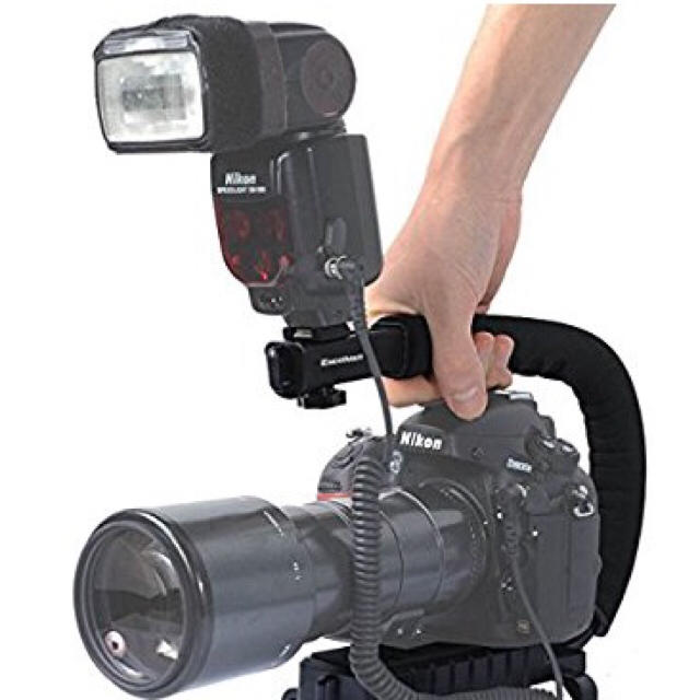 ビデオカメラ  スタビライザー ハンドル スマホ/家電/カメラのカメラ(ビデオカメラ)の商品写真