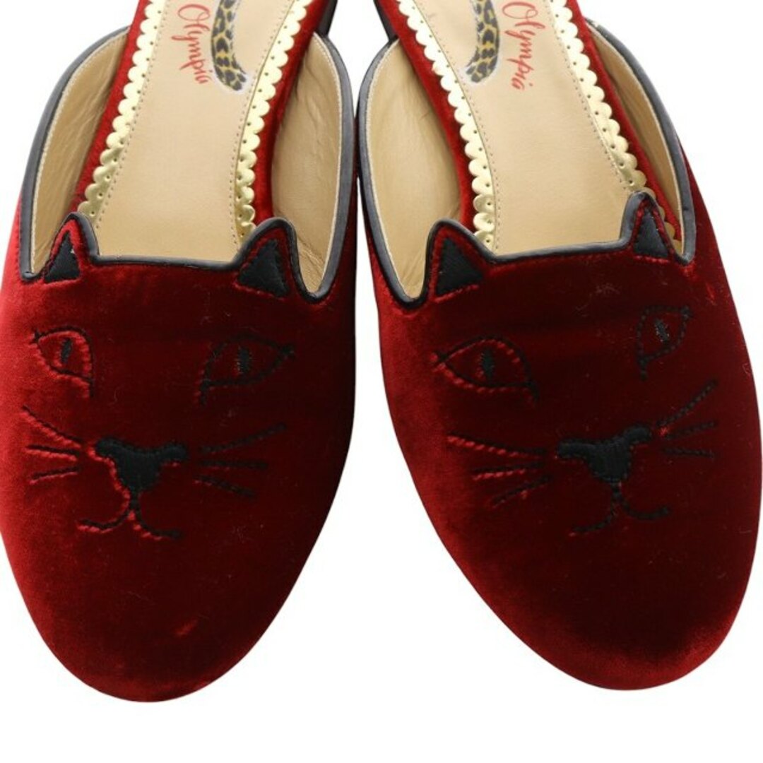 Charlotte Olympia - シャーロットオリンピア ベロアミュール Charlotte Olympia - シャーロットオリンピア ベロアミュール